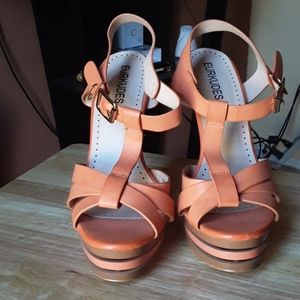 EURKUDES high heel platform sandals